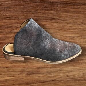 Lucky Brand brown leather Penny mule slip on loafer shoe 7.5